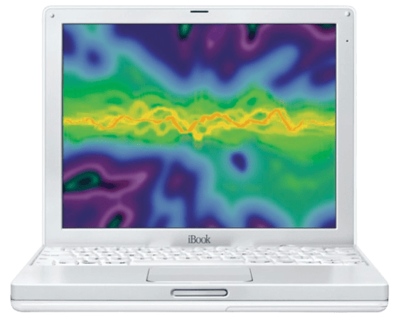 iBook（デュアルUSB、2001 Mid）